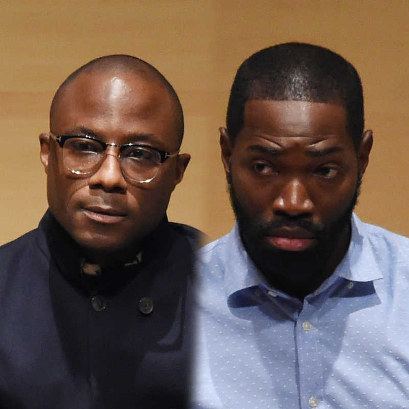 Filmmaker Barry Jenkins and playwright Tarell McCraney